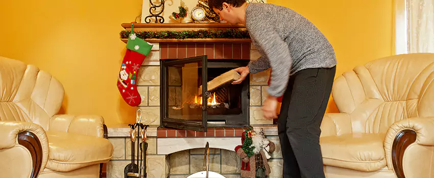 Gas to Wood-Burning Fireplace Conversion Services in Andover, Minnesota