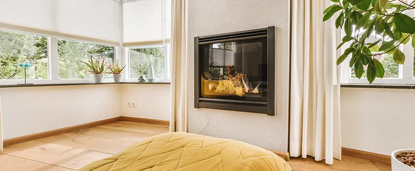 Residential Fireplace Ceramic Glass Installation in Andover, MN