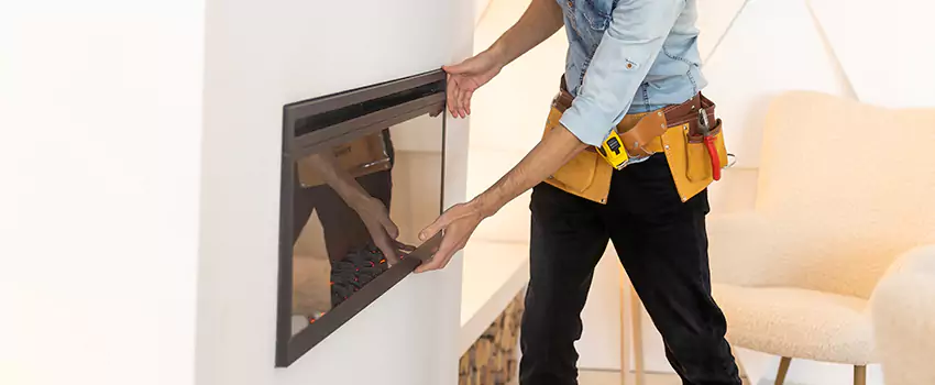 Metal Fireplace Installation in Andover, Minnesota