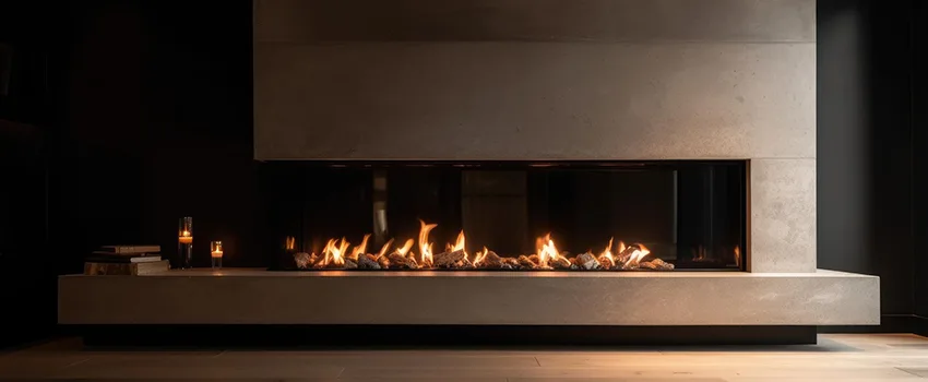 Gas Fireplace Ember Bed Design Services in Andover, Minnesota