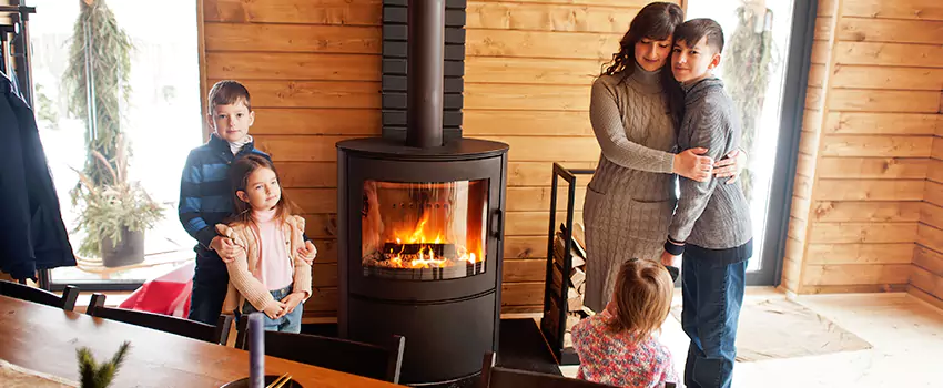 Morso Cast Iron Fireplace Insert Installation in Andover, Minnesota