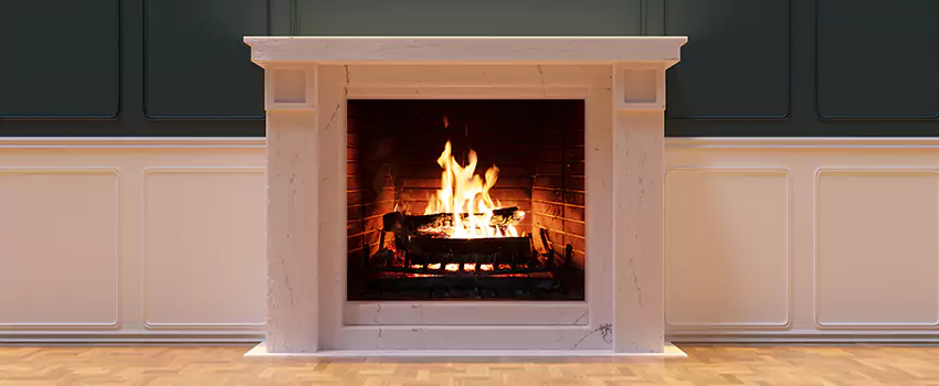 Open Flame Wood-Burning Fireplace Installation Services in Andover, Minnesota
