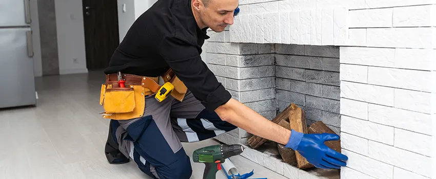 Fireplace Damaged Damper Frame Repair Services in Andover, Minnesota