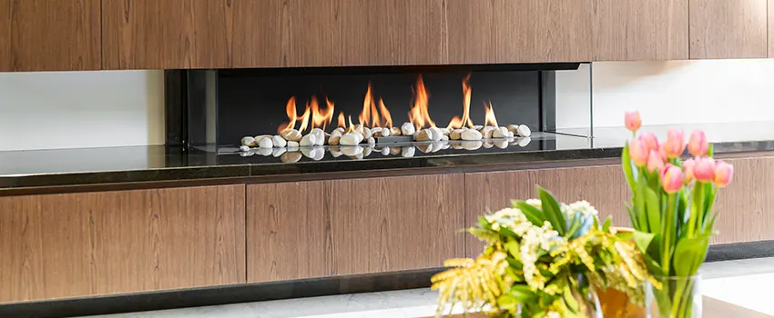 Double-height Fireplace Design Refurbishment in Andover, Minnesota